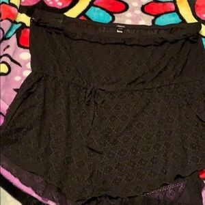 Swimsuit cover-up romper